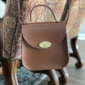 CHARLOTTE ELIZABETH Chestnut Bloomsbury Bag